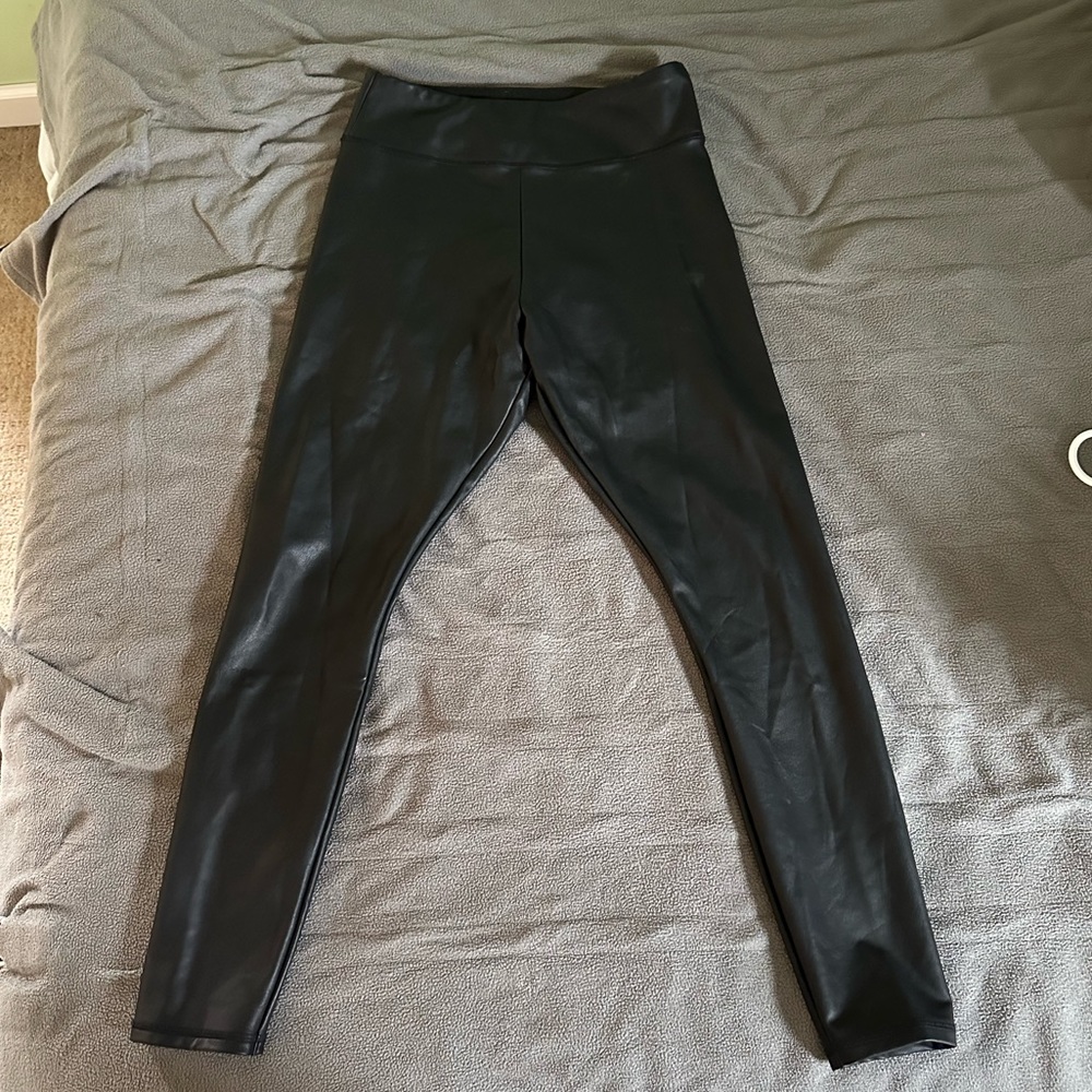 Hollister size medium leather pants.
